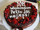 Petra Kvitová dostala také dort.