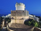 Dubrovník, nejvyí bod hradeb - válcová v Mineta