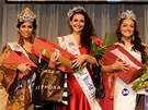 Vítzky Miss Deaf 2011: Ilaria Galbuserová z Itálie (uprosted), I. Vicemiss