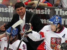 Trenr hokejov reprezentace Vladimr Rika emotivn prov finlov duel s