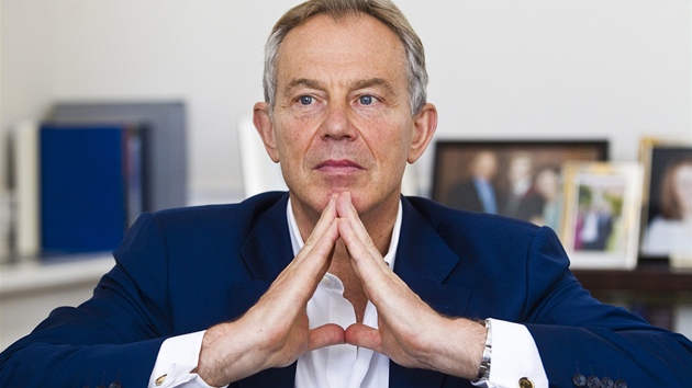 Bývalý britský premiér Tony Blair.