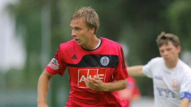 Bud�jovický fotbalista Franti�ek N�mec.