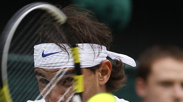 Rafael Nadal ve finále Wimbledonu