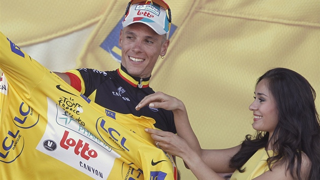 SLUÍ MI? Prvním lídrem letoní Tour de France se stal Belgian Philippe