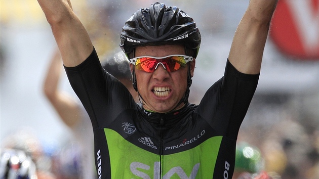PREMIÉRA. Nor Edvald Boasson Hagen ovládl 6. etapu Tour de France.