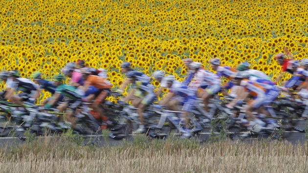Umní zemdlc u tratí Tour de France