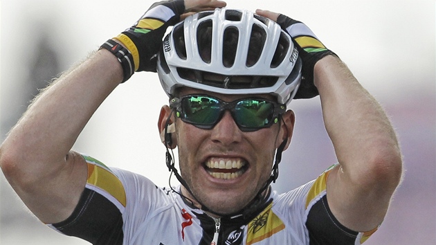 ZASE JÁ? Britský cyklista Mark Cavendish ovládl v hromadném spurtu 7. etapu
