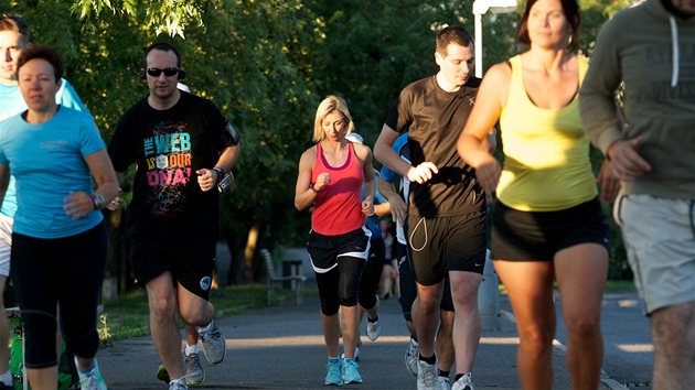 Obvykle takhle vyrá�ejí sami, na Vítkov� si ú�astníci challenge Xman.cz vs.