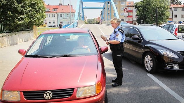 Od pondlí 4. ervence platí na eskobudjovickém Modrém most zákaz prjezdu.