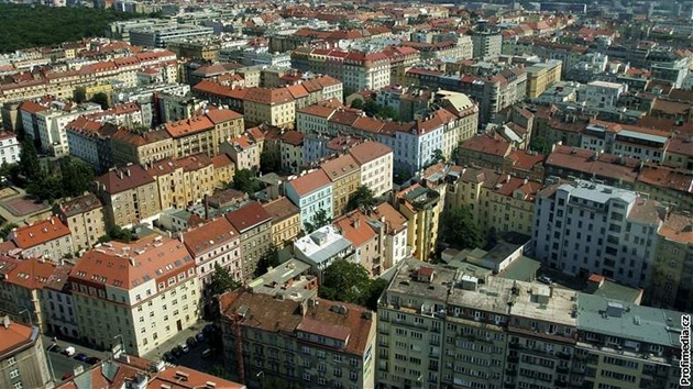Praha, domy, byty