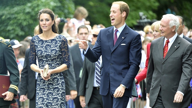 Vévodkyn z Cambridge Catherine s manelem princem Williamem na návtv Kanady
