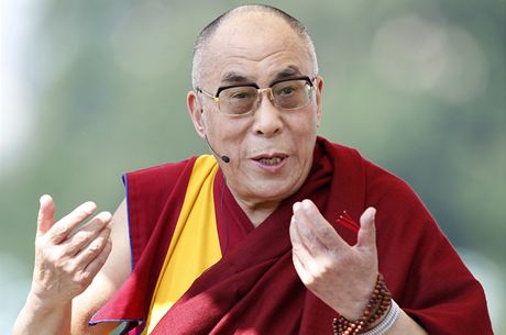 Tibetský duchovní vdce dalajlama ve Washingtonu (9. ervence 2011)