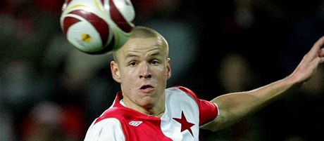 Adam Hlouek byl prvním stelcem Slavie v roce 2011.