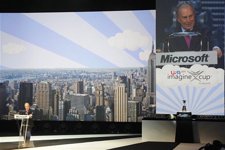 Michael Bloomberg na Imagine Cup 2011