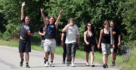 Na festival Masters of Rock do Vizovic pijeli prvn fanouci rockov muziky.