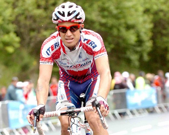 Alexander Kolobnv bhem 8. etapy Tour de France