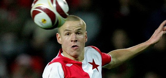 Adam Hlouek byl prvním stelcem Slavie v roce 2011.