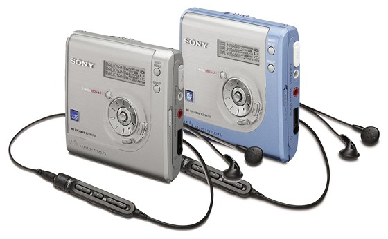 Přehrávače Sony MiniDisc Walkman MZ-NH700