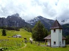 Pohled od salae Kuhrointalm na Malý Watzmann