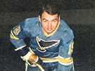 Jaroslav Jiřík v dresu St. Louis. V sezoně 1969–1970 hrál v NHL tři zápasy.