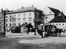 V roce 1898 Elektrické podniky odkoupily soukromou sí konspené tramvaje a