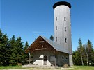 Rozhledna Borvkov hora u Javornku s tulnou