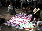Útok na zpváka Facunda Cabrala oplakávají v hlavním mst Guatemaly zástupy