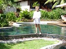 Michaela Ochotská na dámské dovolené na ostrov Mauricius