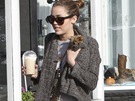 Zpvaka Miley Cyrusová si sice la jen pro kafe, ale slavné tváe jsou...