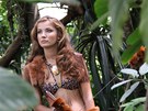 eská Miss Earth 2011 árka Cojocarová se pi focení promnila v Amazonku