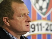 Trenr plzeskch fotbalist Pavel Vrba