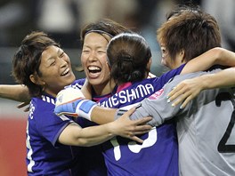 Japonské fotbalistky slaví postup do finále mistrovství svta,