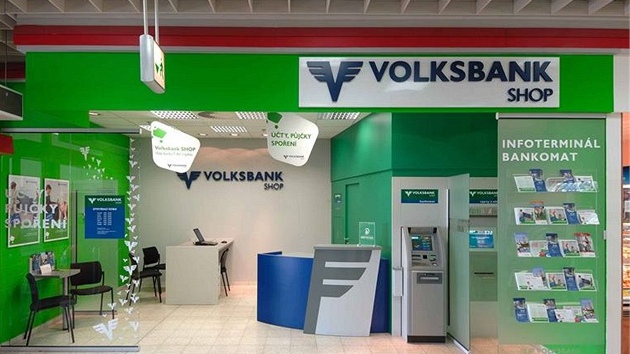 Volksbank shop - Infoterminál