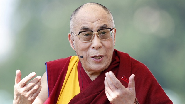 Tibetský duchovní vdce dalajlama ve Washingtonu (9. ervence 2011)