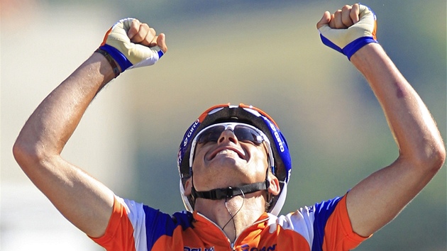 Luis Leon Sanchez, vít�z 9. etapy Tour de France