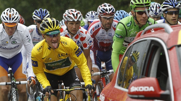 DNES SE MI NECHCE. Lídr Tour de France Thomas Voeckler vyrazil do 11. etapy