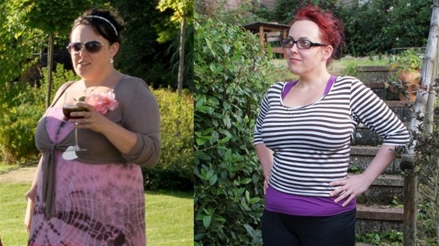 Od záí 2010 do ervence 2011 Martina zhubla úctyhodných 19 kilogram!