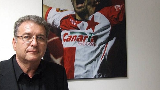 Miroslav Platil, generální �editel Slavie