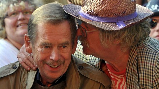 Trutnov 2008 - Václav Havel a Ivan Martin Jirous
