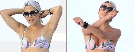 Jennifer Lopezová si v plavkách uívala v Miami