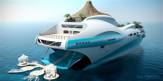 Luxusn jachta Tropical Island Paradise