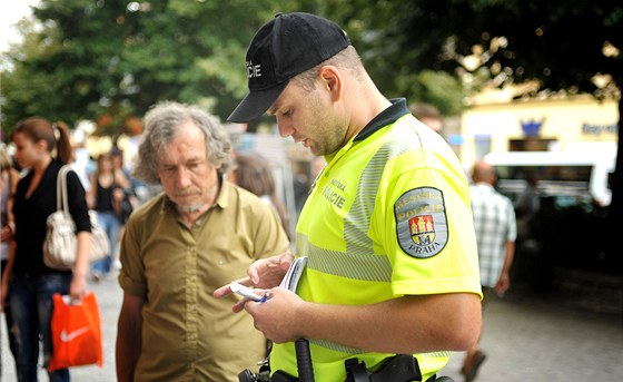 Mstská policie (ilustraní snímek)