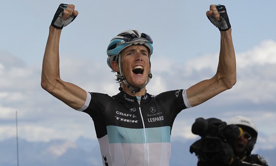 KRÁL DNE. Andy Schleck ovládl osmnáctou etapu Tour de France. Má tak slunou nadji na celkový triumf.