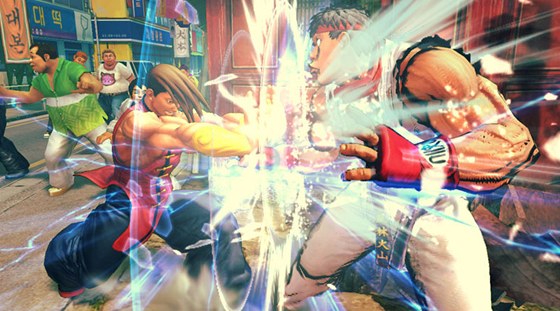 Obrázek ze hry Street Fighter IV