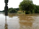 Rozvodnná eka Úslava dosáhla ve tvrtek tetího stupn povodové aktivity a