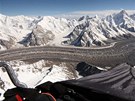 Expedice Karákóram 2011. Takhle vypadá pohled pímo ze sedátka kluzáku.