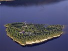 Norský ostrov Utoya, na nm 22. ervence 2011 postílel pravicový extremista