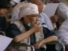 Zábr z libyjské státní televize ukazuje atentátníka z Lockerbie Muhammada