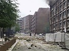 Výbuch v centru norské metropole Oslo (22. ervence 2011)