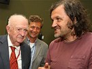 Reisér Otakar Vávra a bosenský filma Emir Kusturica, který byl jedním z mnoha...